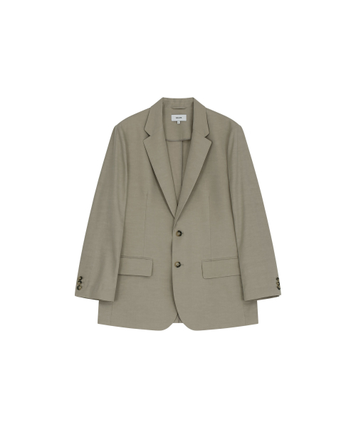 TENCEL LINEN JACKET (BEIGE)