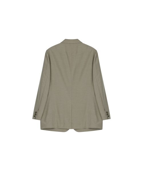 TENCEL LINEN JACKET (BEIGE)