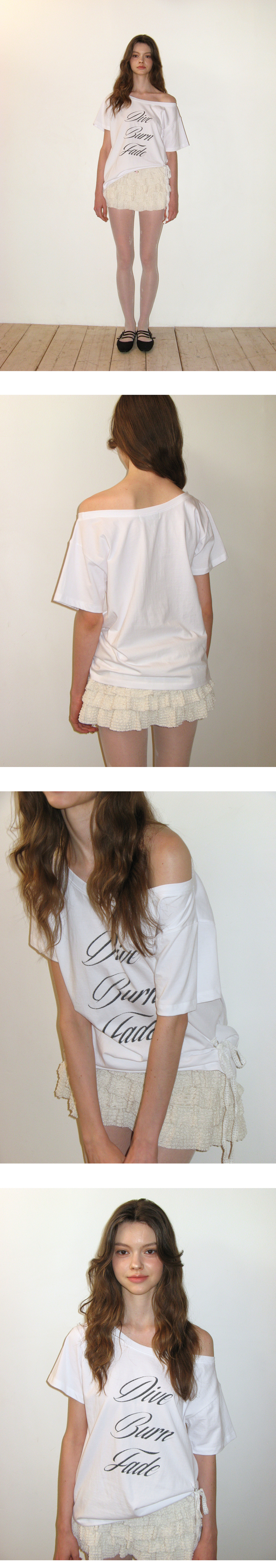 トップス CRANK Lace String Off Shoulder Top_White MUSINSA | CRANK Lace String Off Shoulder Top_White