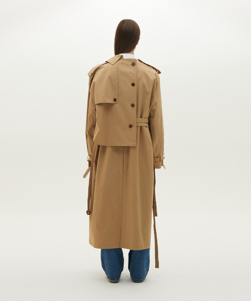 Origami trench coat