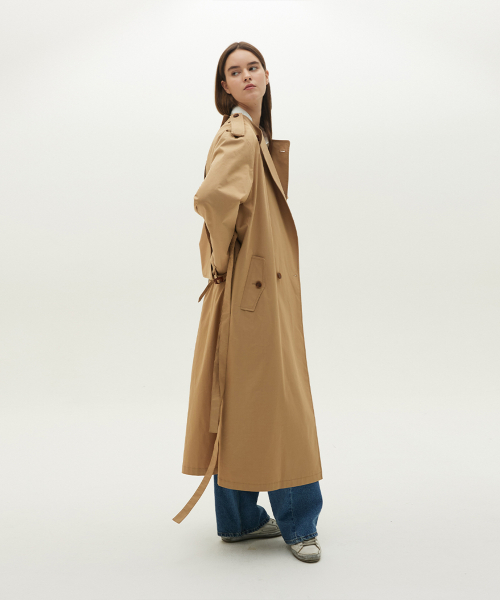 Origami trench coat