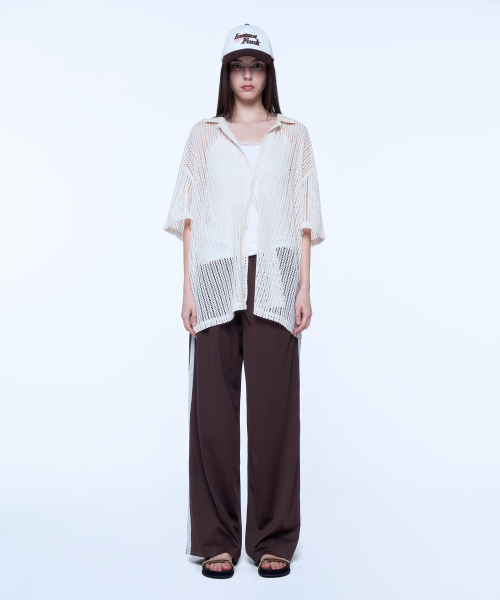 Кружевные спортивные брюки Brown