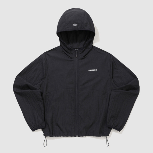 Легкая женская ветровка с капюшоном Light Breeze Black (UQ222CJK66)