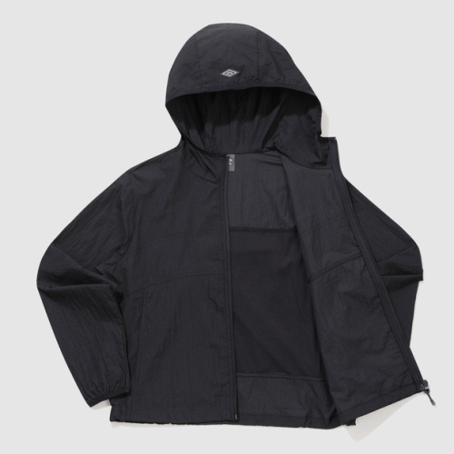 Легкая женская ветровка с капюшоном Light Breeze Black (UQ222CJK66)