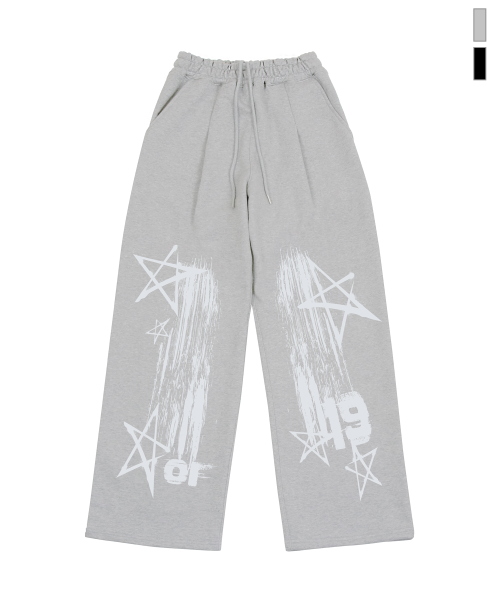 [UNISEX] Широкие спортивные брюки с защипами OF_19 (2 цвета)