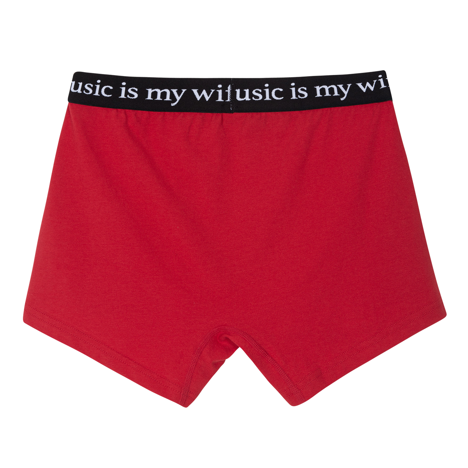 Music is my wife UNDERWEAR Boxer Brief -Red