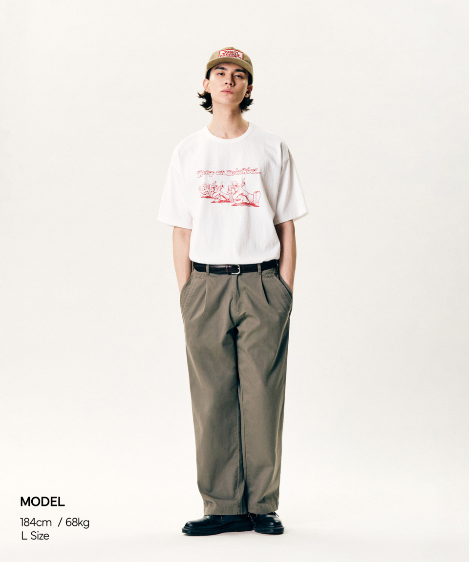 パンツ ESPIONAGE Skater Chino Pants Dark Beige MUSINSA | ESPIONAGE Skater Chino Pants Dark Beige