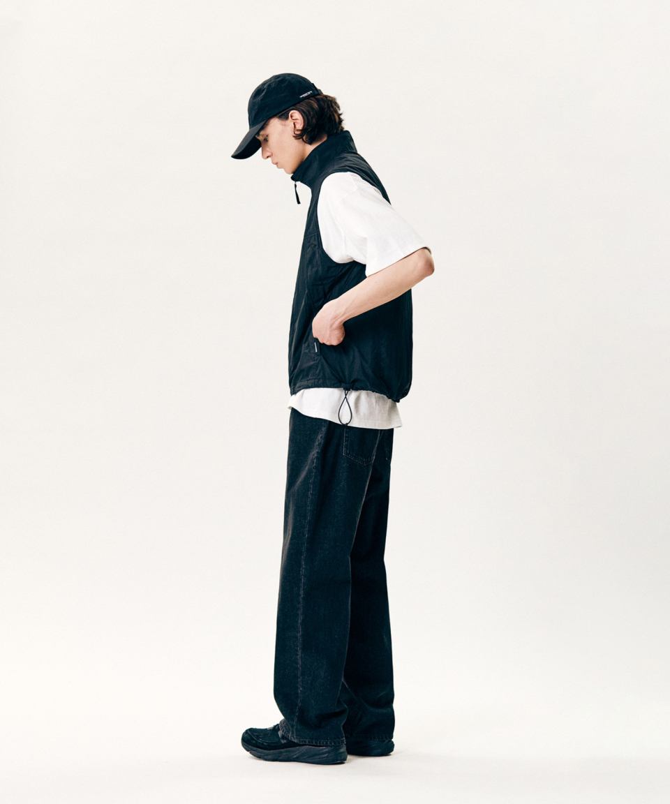 MUSINSA | ESPIONAGE Nylon Hiking Cap Black