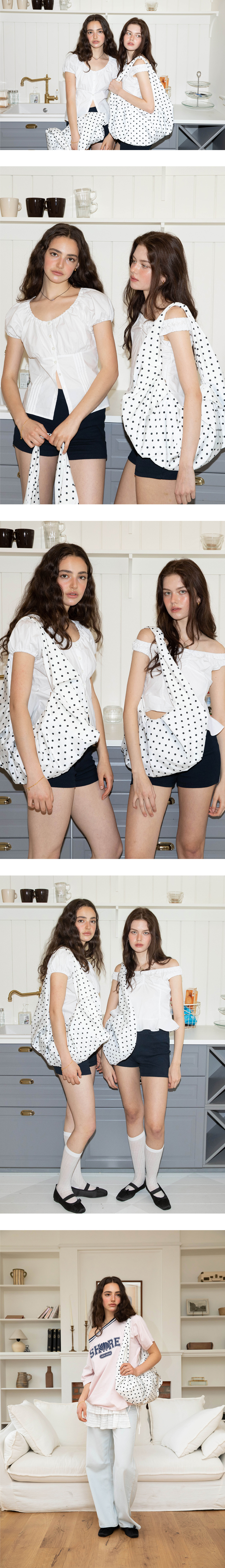 MUSINSA公式 | DIMANCHE DOTTY SHELL BAG