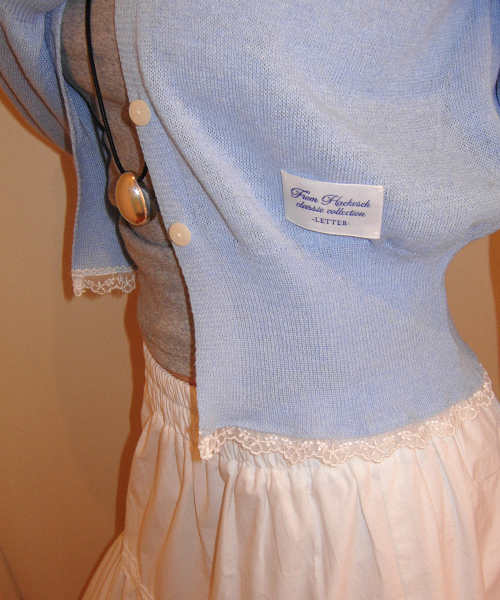 Santorini Cardigan_Sky