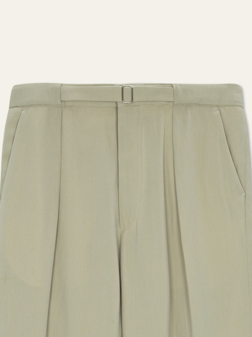 IN BELT WIDE PANTS(Beige)