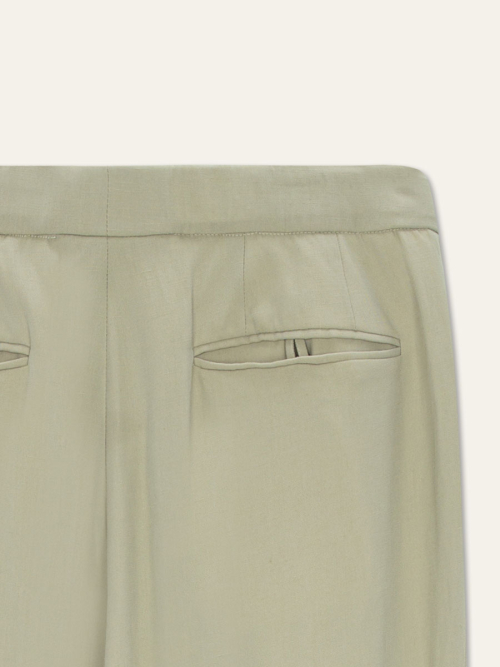 IN BELT WIDE PANTS(Beige)
