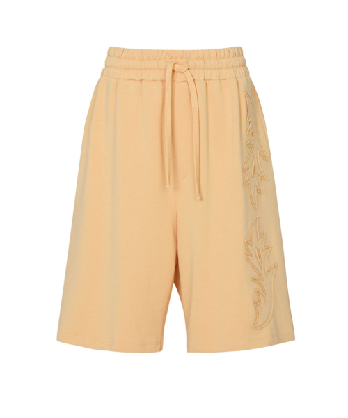 Western Sweat Shorts (Apricot)