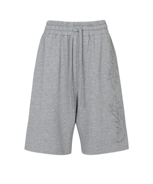 Western Sweat Shorts (Gray)