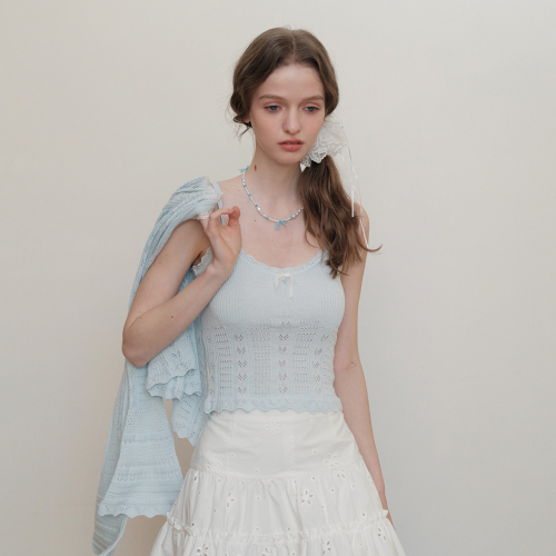 Cest_Crochet bow camisole