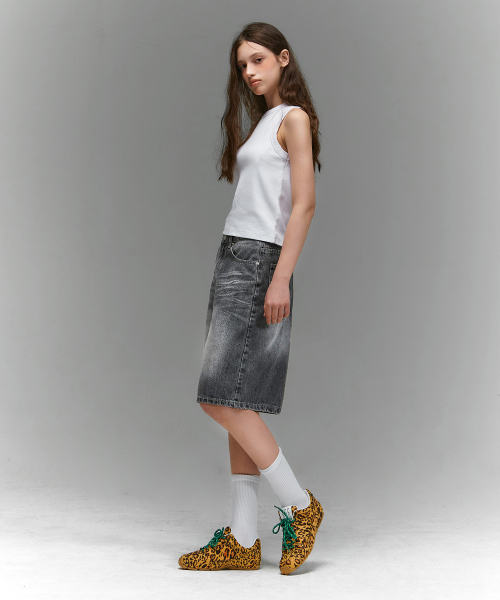 BTB : WAVE WASHING BERMUDA SHORTS [GRAY CORE]