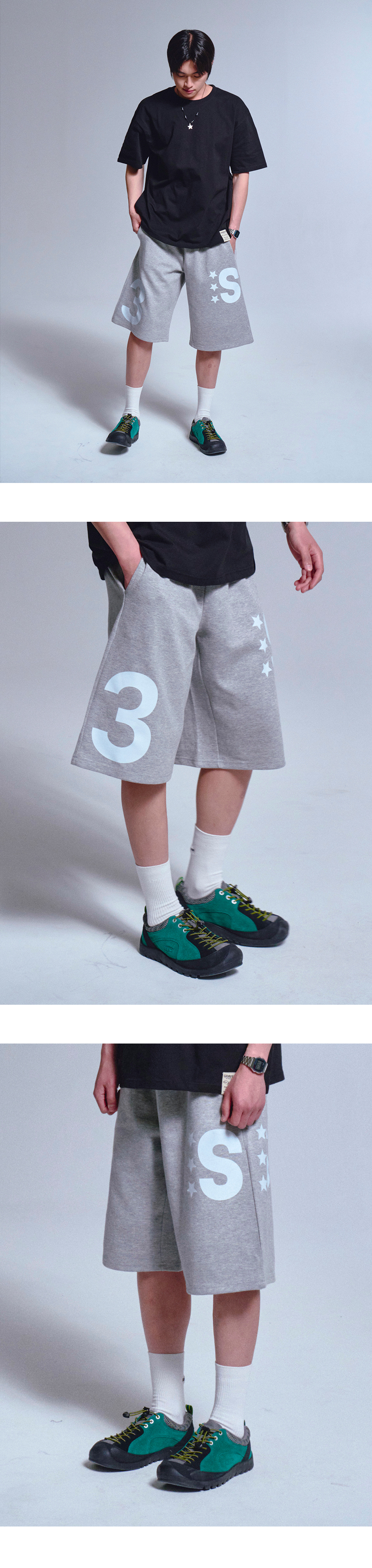 [GRAVER]★25SS★韓国人気★3S BERMUDA TRAINING SHORTS MUSINSA公式 | GRAVER [UNISEX]3S Bermuda Training Shorts_2color