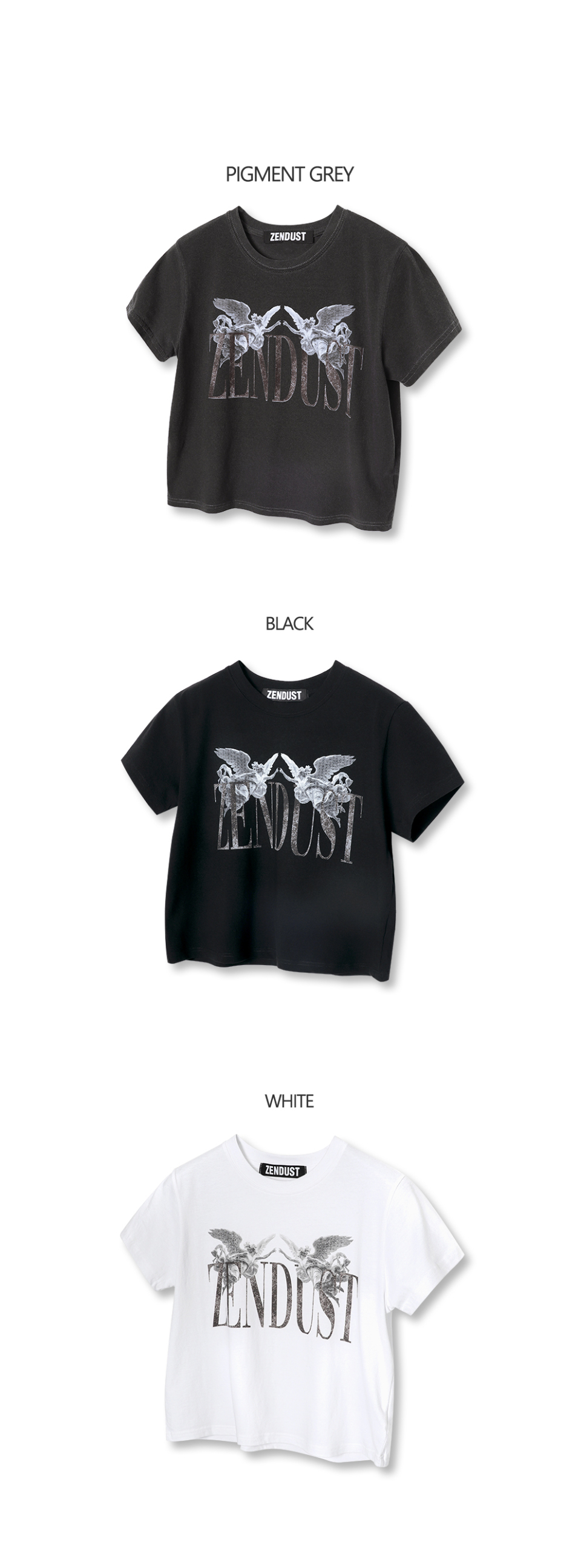 【ZENDUST】★Ange T-shirt Tシャツ☆韓国人気 MUSINSA公式 | ZENDUST Ange T-shirt WHITE
