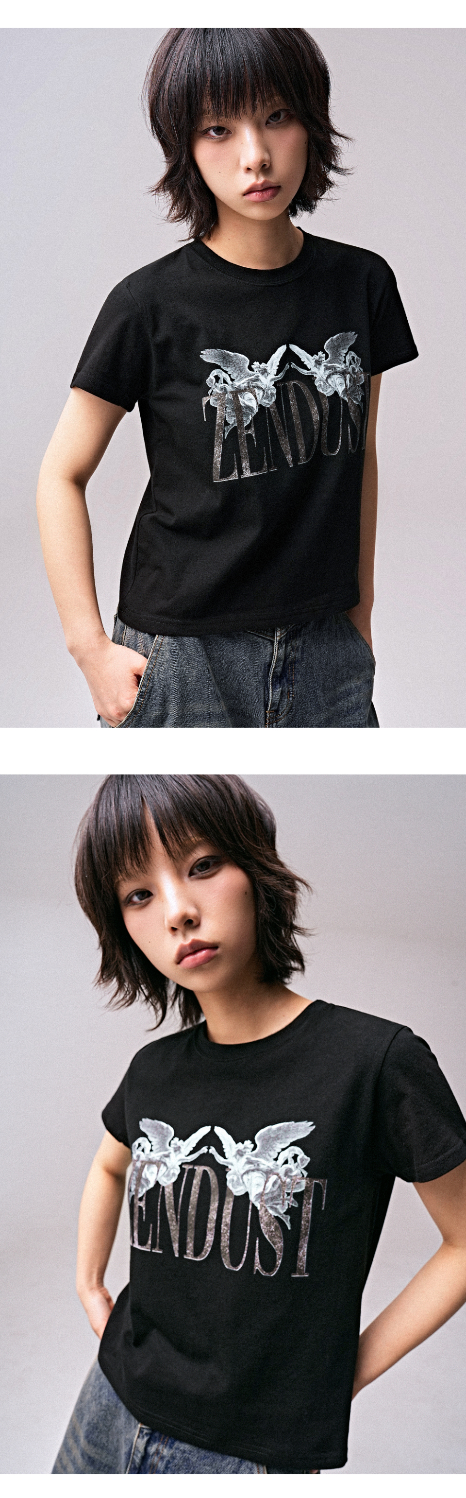 MUSINSA公式 | ZENDUST Ange T-shirt WHITE