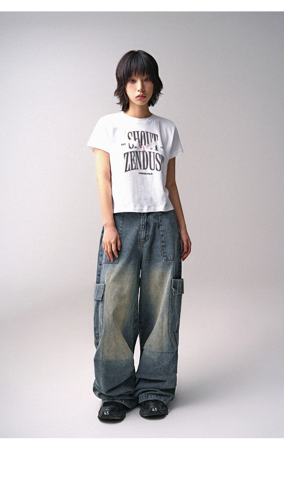 MUSINSA | ZENDUST Pigeon T-shirt BLACK