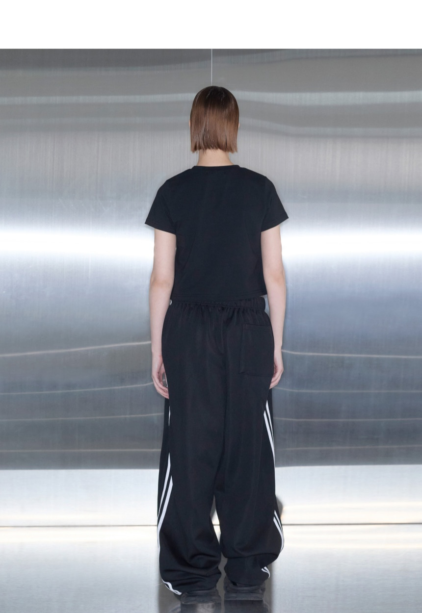 【MUCENT】 RAKAN SIDE LINE STRING WIDE PANTS UNISEX MUSINSA公式 | MUCENT Lakan Side Line String Wide Pants Unisex