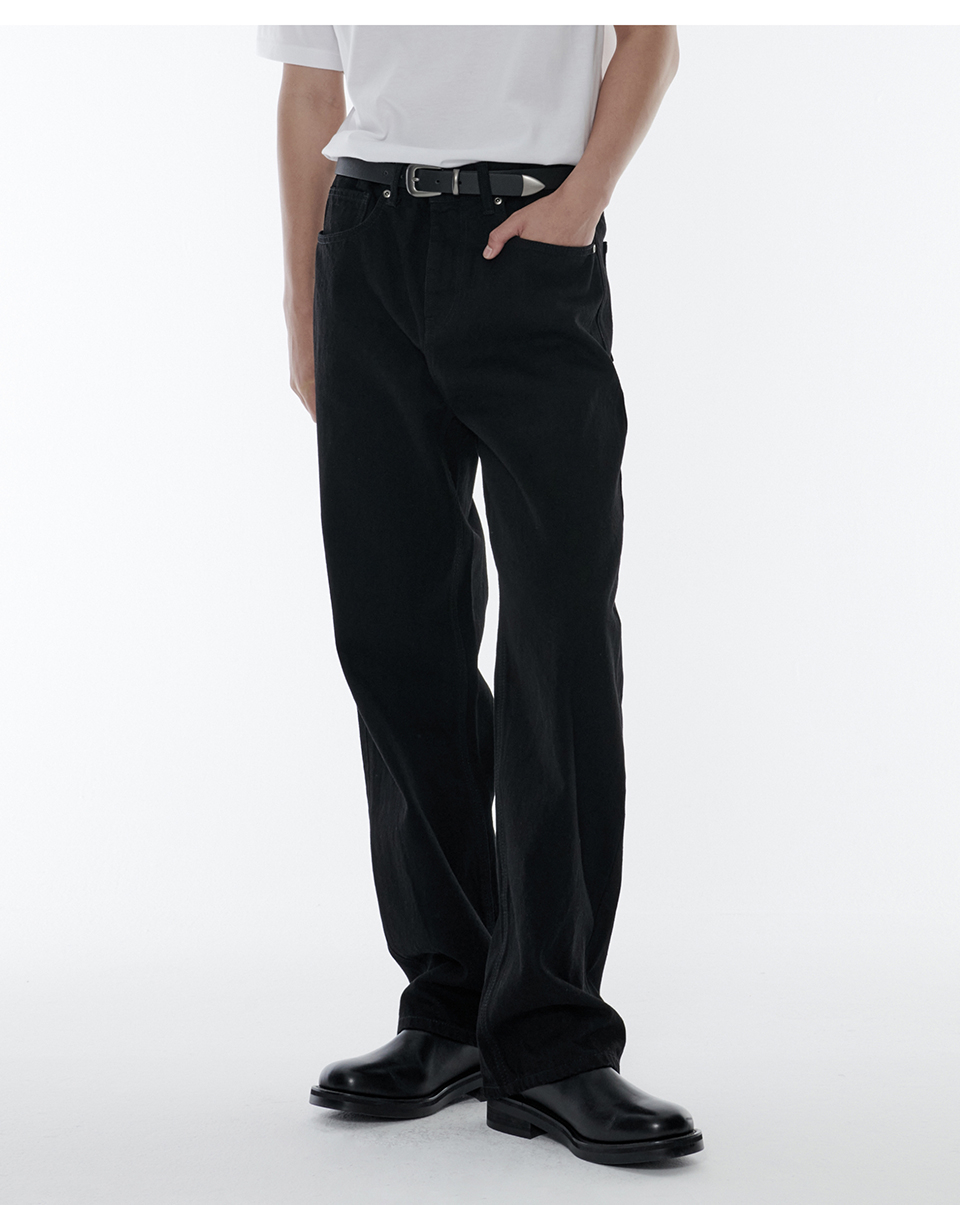 ★MUSINSA STANDARD★ Pray Side Loose Straight Denim Pants Wa MUSINSA | MUSINSA STANDARD Loose Straight Denim Pants [Gray]