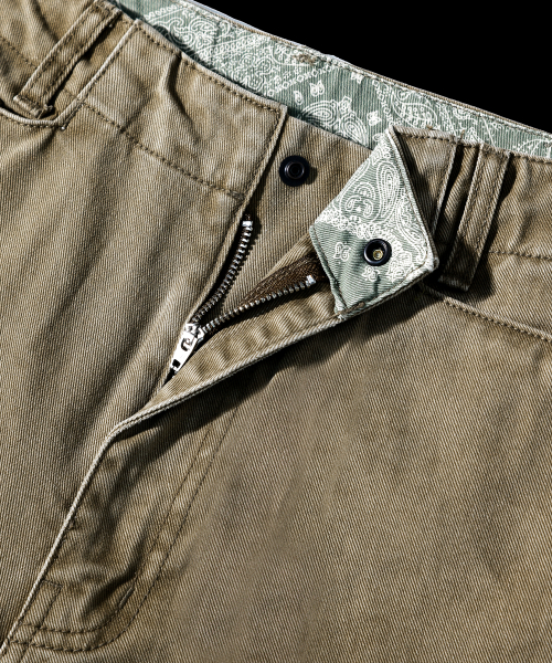 Широкие рабочие брюки KING-KONG_Khaki