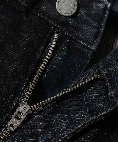 Широкие багги Wavy, Dirty Blue Black