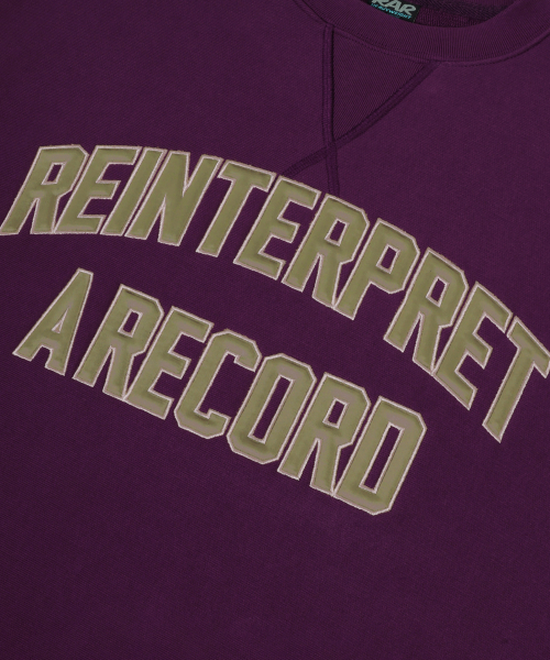 Свитшот Arch Logo Megaweight Reverse Weave, Purple