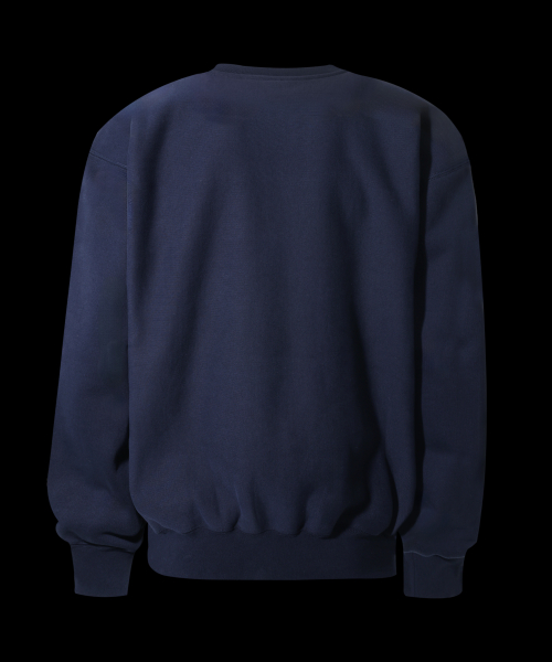 Свитшот Megaweight Reverse Weave_Navy