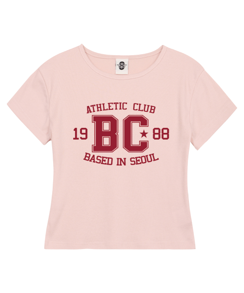 [4 COLORS] BC ATHLETIC CLUB женская футболка из фрайса B25ST81