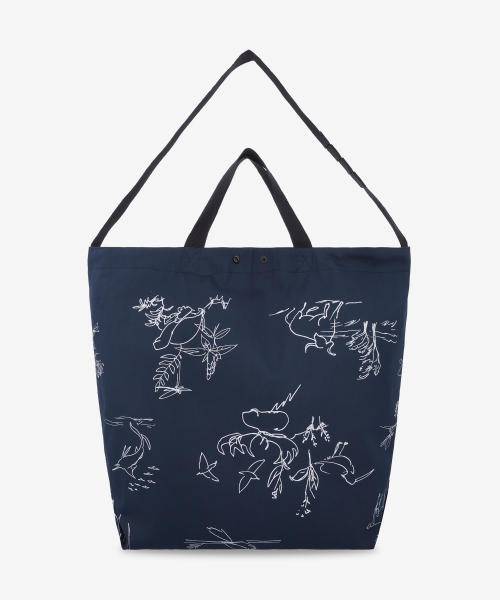 Двусторонняя сумка-тоут Carry All - Navy Animal / QT283CT285