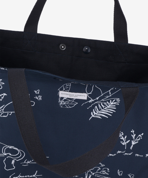 Двусторонняя сумка-тоут Carry All - Navy Animal / QT283CT285