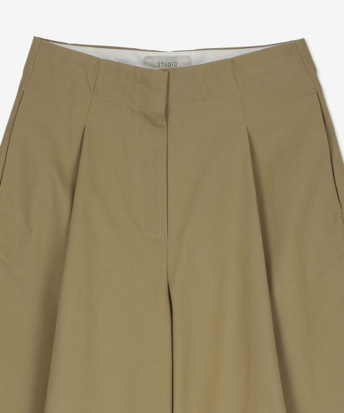 Брюки Dordonni Deep Pleats Volume - Tan / DORDONISNW145TAN