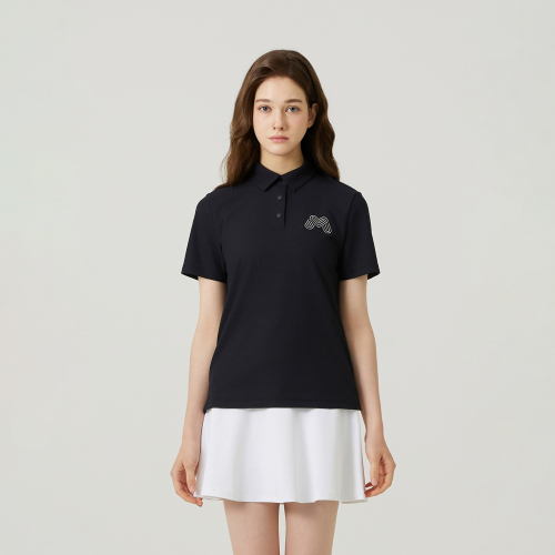 Big M Basic Fit Half Sleeve T-shirts_BLACK