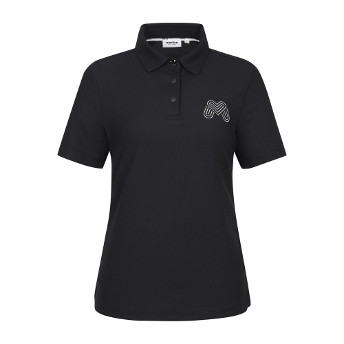 Big M Basic Fit Half Sleeve T-shirts_BLACK