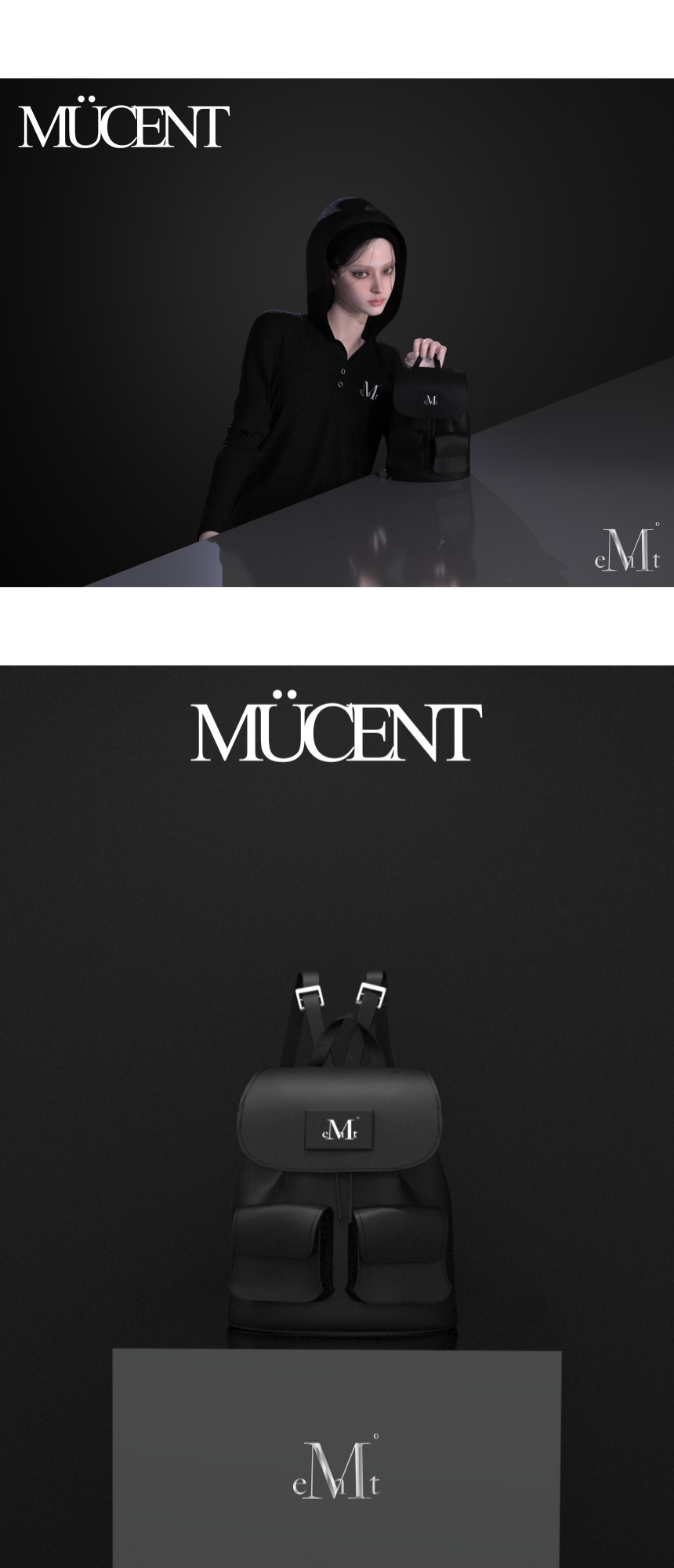 【MUCENT】AREN TWO POCKET LEATHER MINI BACKPACK_UNISEX MUSINSA | MUCENT Aren Two Pocket Leather Mini Backpack Unisex