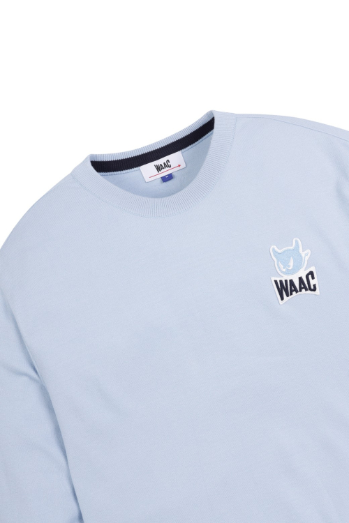 женский Athletic Soft Feel Crewneck Sweater_WTWAM25401LBX