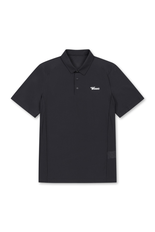 Men WAAC Logo Basic Cool SS Polo_WMTCM25212BKX