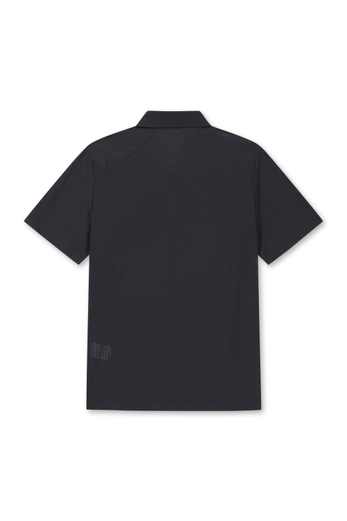 Men WAAC Logo Basic Cool SS Polo_WMTCM25212BKX