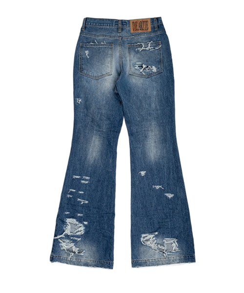 `RAVAGE` Flared джинс - Washed Blue