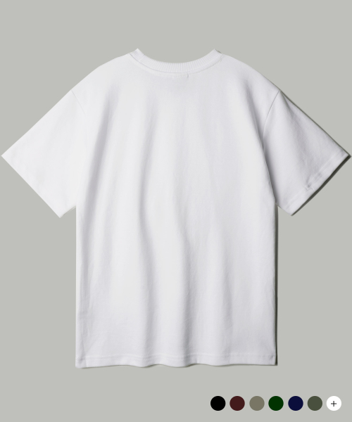 Regular double cotton half t-shirts KHST1524