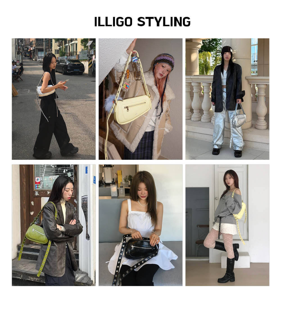 ★ILLIGO★ATYPICAL POCKET BAG★ポケット ショルダーバッグ★ MUSINSA | ILLIGO Atypical Pocket Bag Black