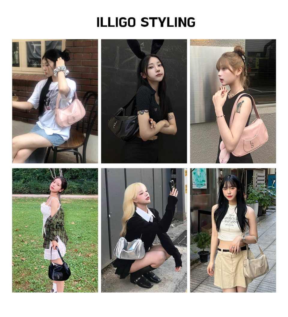◇ILLIGO◇ signature bag beige MUSINSA | ILLIGO signature bag beige