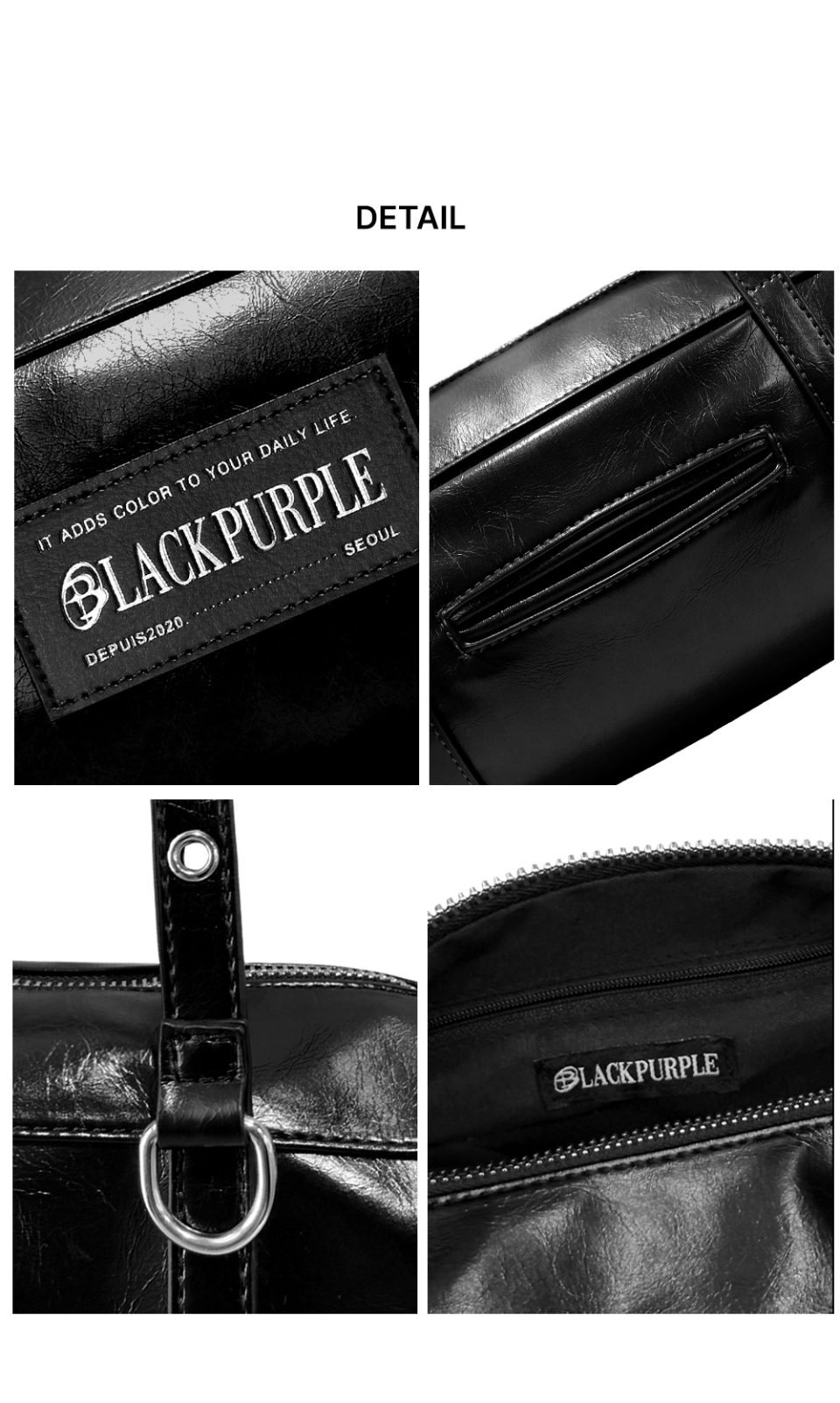 MUSINSA | BLACK PURPLE Baby Rocco Bag_RED Baby Rocco Bag_RED