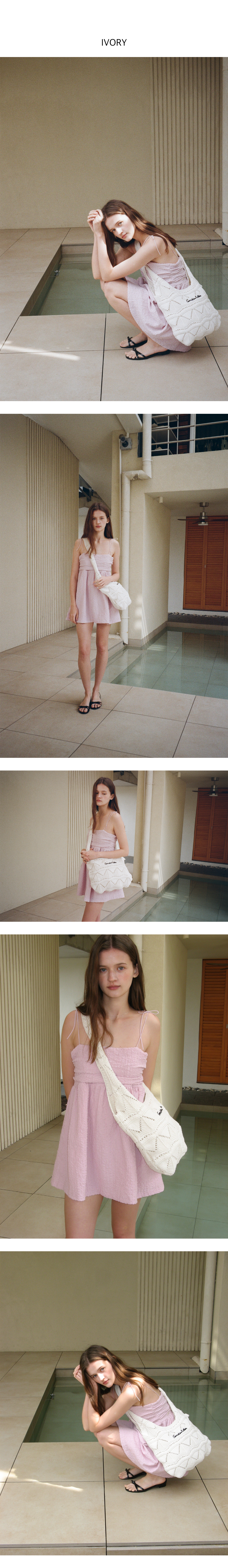 MUSINSA公式 | SOMEWHEREBUTTER Fruit Knit Bag - 3Color