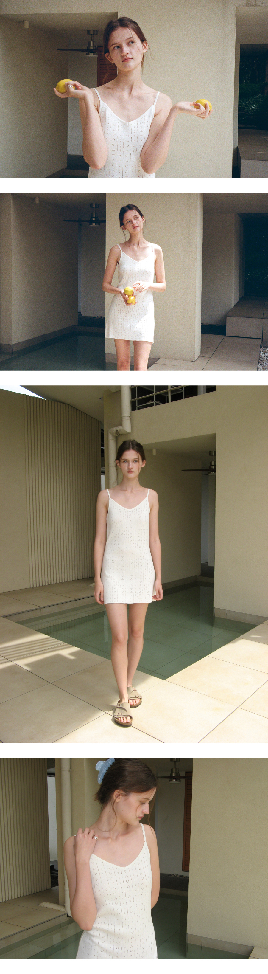 [SOMEWHERE BUTTER]25SS★韓国人気★Sweetie Skashi Knit Dress MUSINSA | SOMEWHEREBUTTER Sweetie Skashi Knit Dress - Ivory