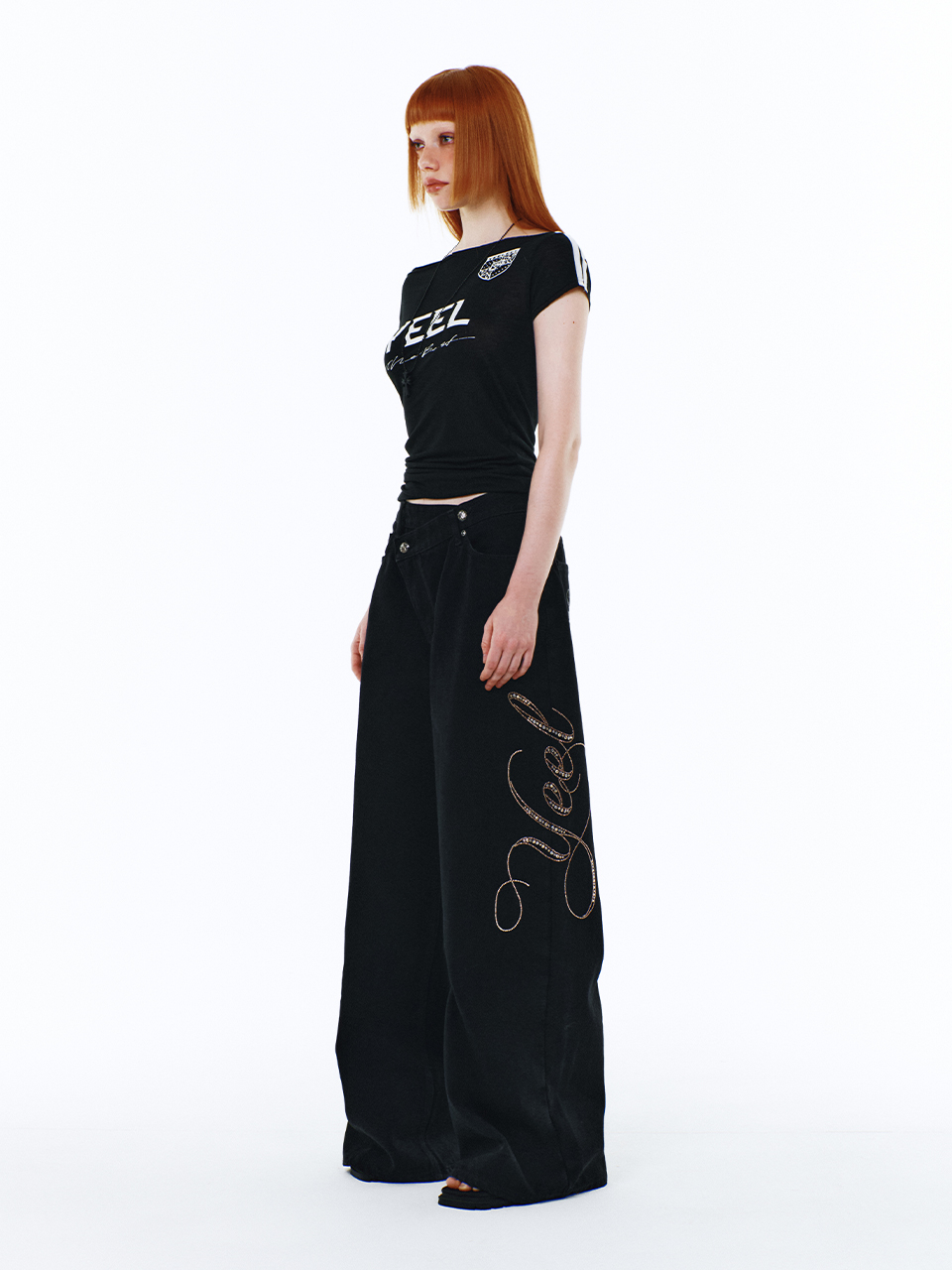 [YEEL] YEEL SIDE CUBIC DENIM PANTS ★大人気★ MUSINSA | L.E.E.Y YEEL SIDE CUBIC DENIM PANTS BLACK