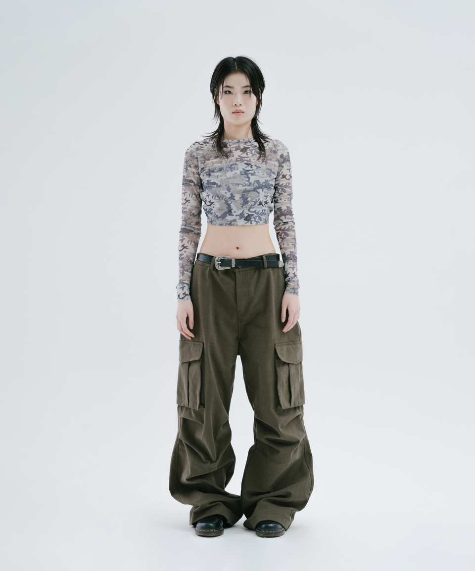 [DUCKDIVE]Camo See-Through Backopen Mesh Longsleeved★人気★ MUSINSA公式 | DUCKDIVE Camo See-Through Back Open Mesh Long