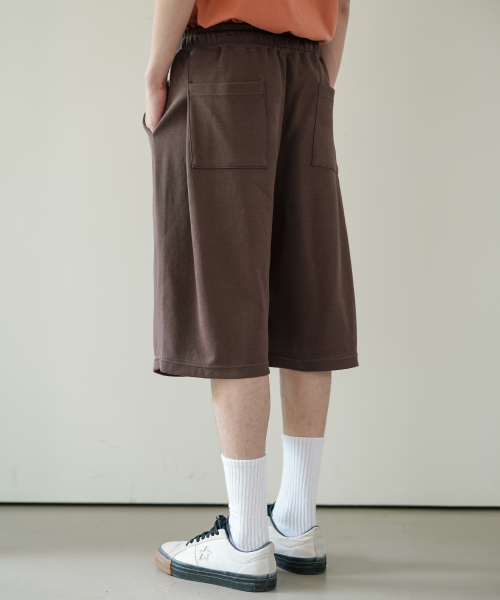 Light Deep Tuck Half брюки Brown OYSP2625